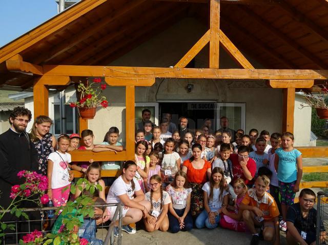 Şcoala de vară „În grădina Maicii Domnului” pentru copiii din parohiile Leucuşeşti, Bogdăneşti şi Boroaia