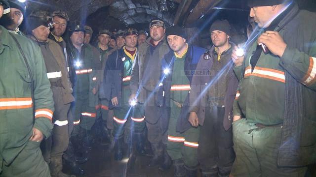 Peste 80 de ortaci de la Mina de uraniu de la Crucea, exploatarea Botuşana, s-au blocat în subteran