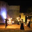 Turnir medieval şi spectacole cu flăcări, în şanţul de apărare al Cetăţii Suceava