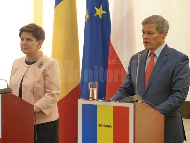 Beata Szydło și Dacian Cioloș au discutat la Gura Humorului despre viitorul Uniunii Europene