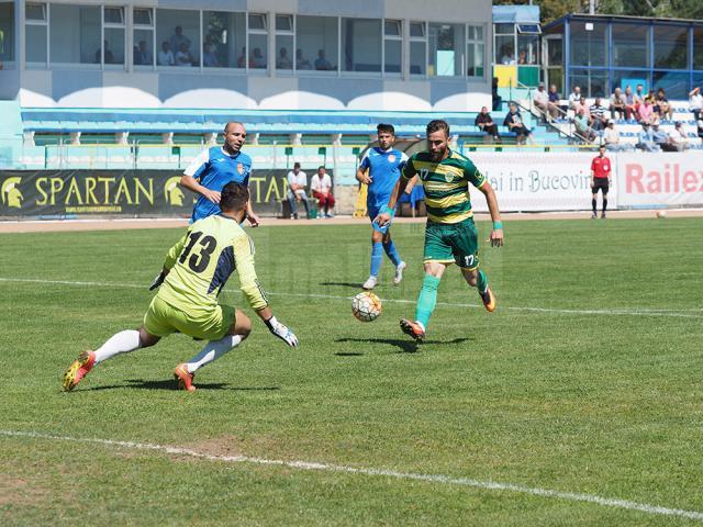 Bujor a marcat un gol din repriza secundă