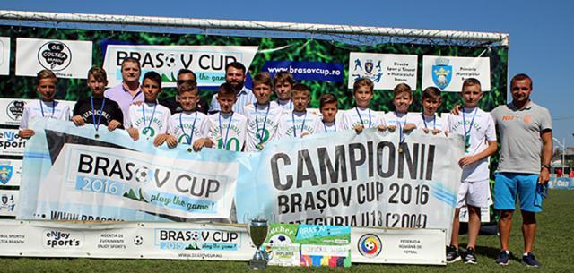 Juniorul Suceava, copii născuţi în 2004, a câştigat marele trofeu la Braşov Cup 2016