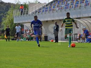 Bogdan Rusu a marcat singurul gol al partidei dintre Foresta Suceava și ACS Berceni.  Foto www.ilfovsport.ro