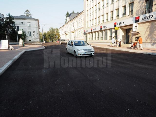 Strada Ştefan cel Mare modernizată