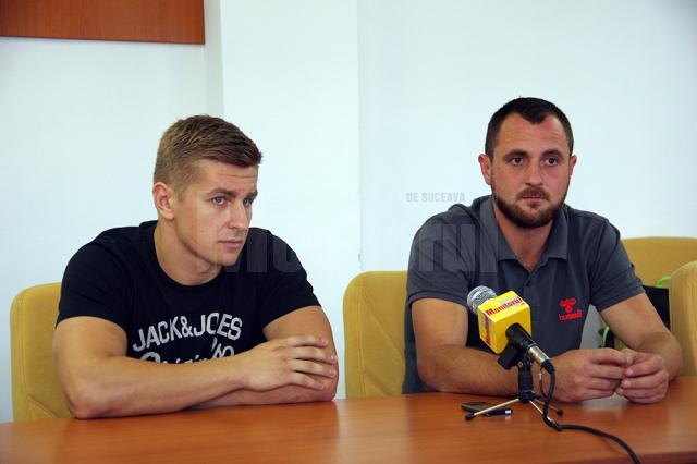 Alin Petrea şi Adrian Chiruţ sunt conştienţi că meciul de mâine va fi unul extrem de dificil