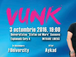 Trupa Vunk va concerta în deschiderea anului universitar