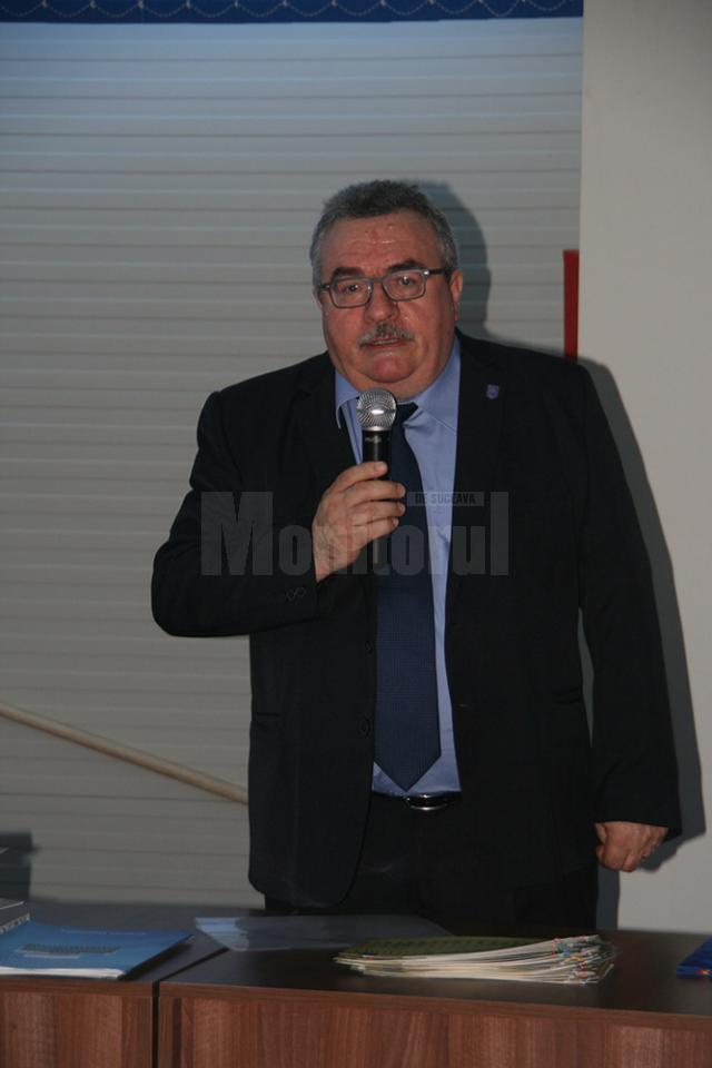 Directorul Colegiului Naţional „Ştefan cel Mare” Suceava, prof. Dan Popescu