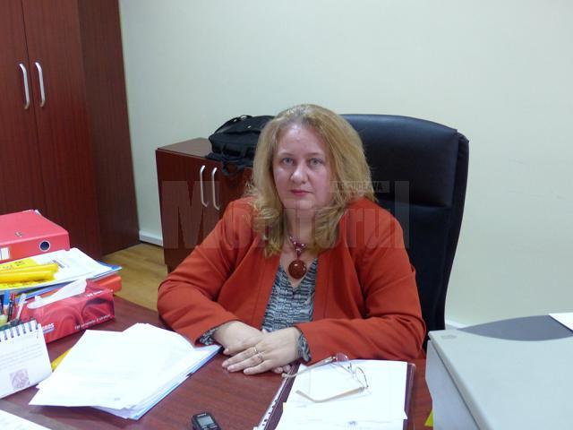 Directoarea Şcolii Gimnaziale „Grigore Ghica Voievod” din Iţcani, prof. Marlena Moscal