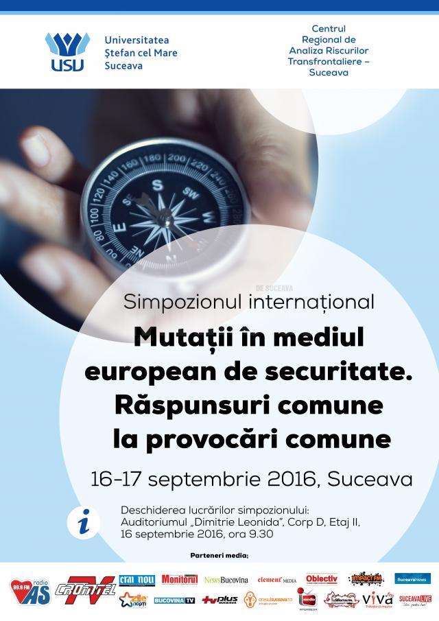 Simpozion internațional pe teme de securitate, la Universitatea din Suceava