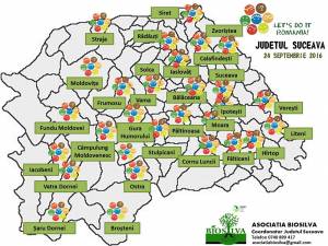 Campania de curăţenie „Let's Do It, Romania” se desfăşoară în 30 de localităţi din judeţul Suceava
