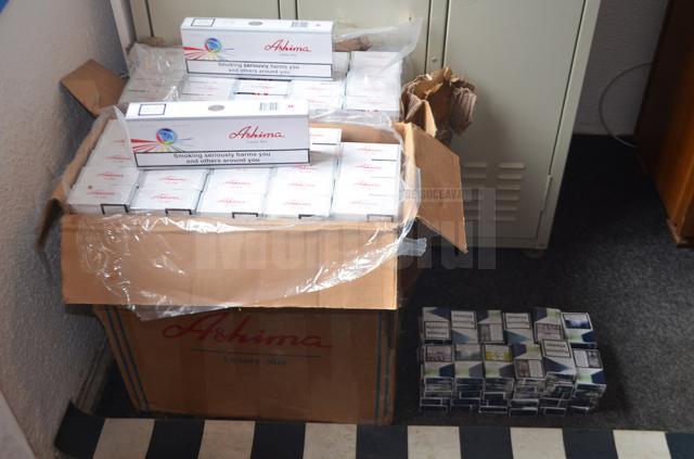 În urma inventarierii coletelor au fost înregistrate 1.060 de pachete de ţigări de provenienţă ucraineană