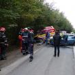 Accidentul s-a petrecut ieri, în jurul orei 16.00, pe DN 29A, la ieşirea din satul Călugăreni spre Şerbăneşti