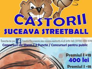Turneu de streetball, sâmbătă, în centrul Sucevei