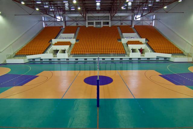 Sala din Botoşani unde se va disputa meciul cu HC Vaslui