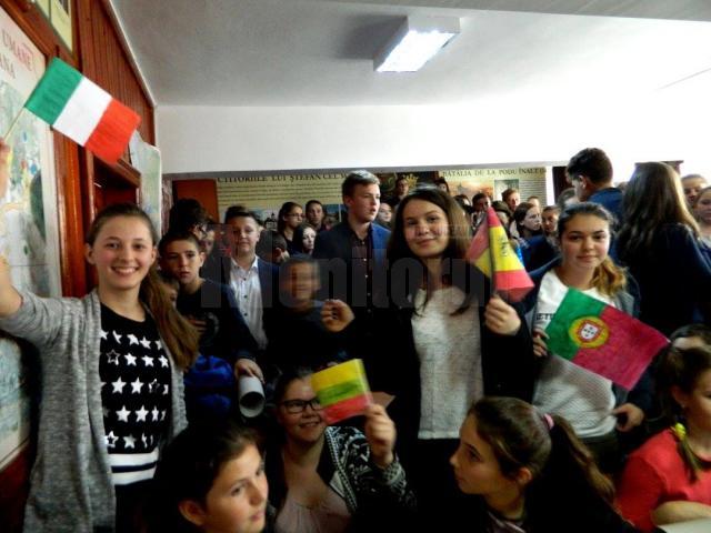 Elevii Liceului Tehnologic Cajvana au sărbătorită Ziua Europeană a Limbilor Străine