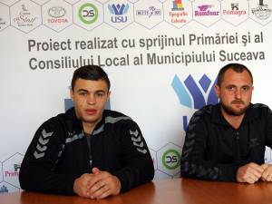 Antrenorul Adrian Chiruţ şi Sebastian Polocoşer îşi pun mari speranţe în meciul de la Botoşani