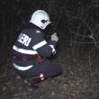 Pompierii și poliţiştii au scotocit toată zona împădurită din jur, în căutarea copilului de 12 ani