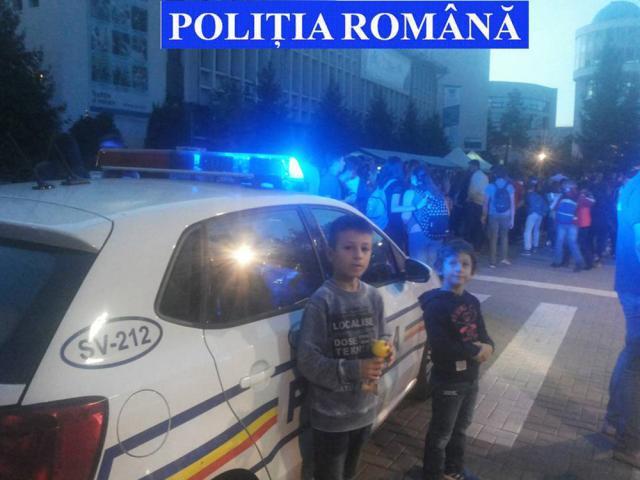 „Poliţişti juniori” la „Noaptea cercetătorilor”