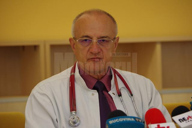 Purtătorul de cuvânt al Spitalului Judeţean Suceava, dr. Mihai Ardeleanu