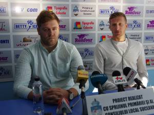 Andrei Ciutac și Dorin Goian au prezentat un scurt raport de activitate în fața presei