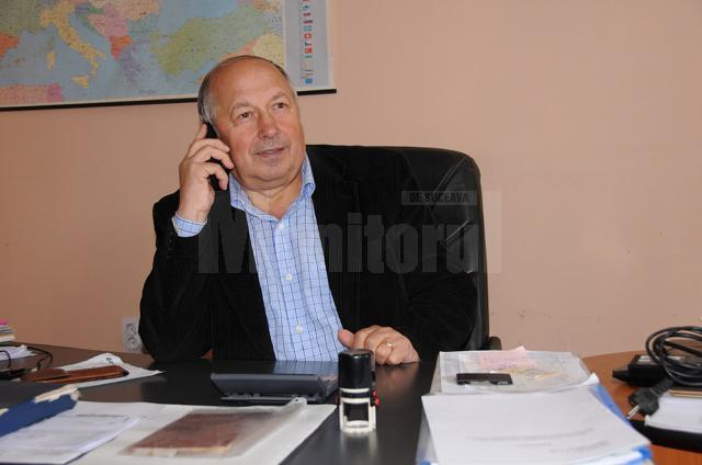 Directorul Mircea Rotariu, cel care a condus destinele filaturii în ultimul sfert de veac
