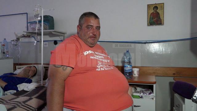 Oliver Postolachi rămâne internat la Suceava pentru a fi consultat de un medic nutriţionist care să-i stabilească o dietă pentru scăderea greutăţii