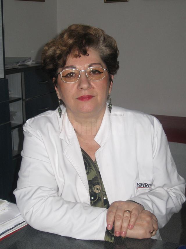 Secretarul Colegiului Medicilor Suceava, dr. Irina Badrajan