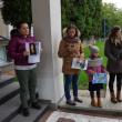 Opt mame şi trei copii, la protestul împotriva medicilor din Spitalul de Urgenţă Suceava