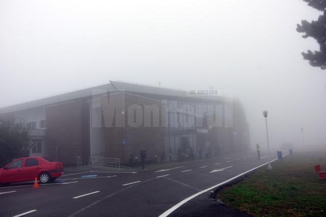 Ceața de pe aeroport a făcut imposibilă aterizarea avionului care a venit de la Milano