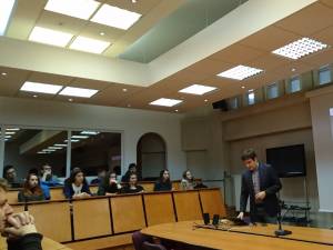 Elevi ai Colegiului „Petru Rareş”, în vizită la Universitatea „Ștefan cel Mare”