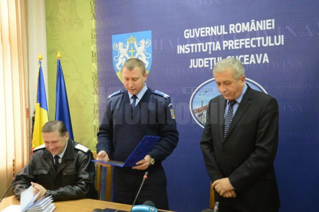 Șeful Jandarmeriei Suceava, Mihai Lungu, a fost inclus în Cartea valorilor bucovinene