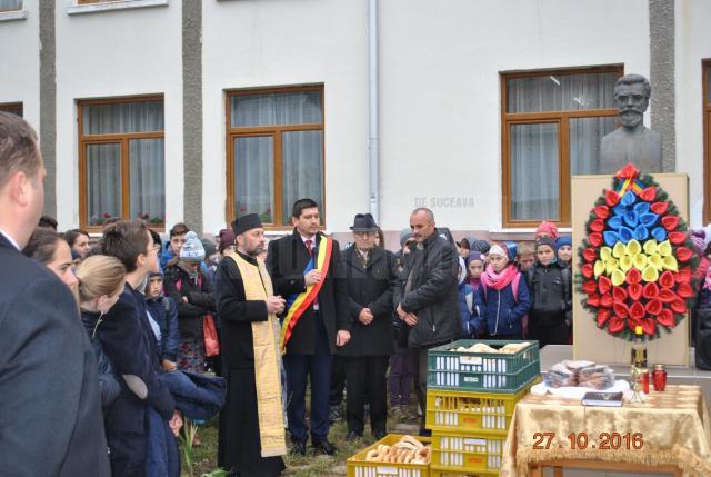 Școala „Dimitrie Onciul” din Straja și-a comemorat patronul spiritual
