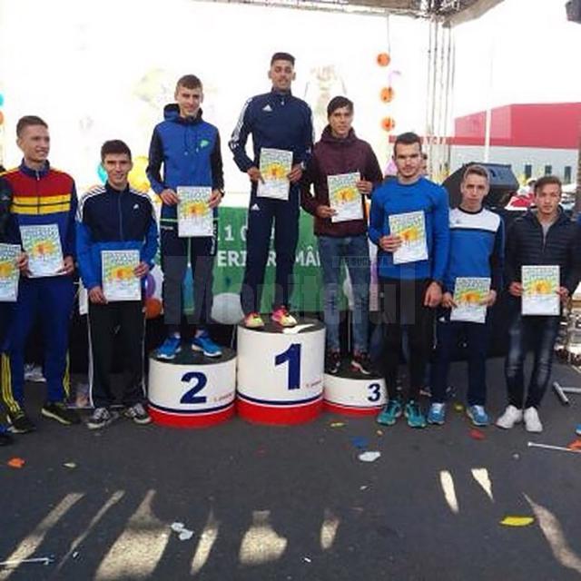 Andrei Dorin Rusu a câștigat Crosul Loteriei Române la categoria 14-19 ani