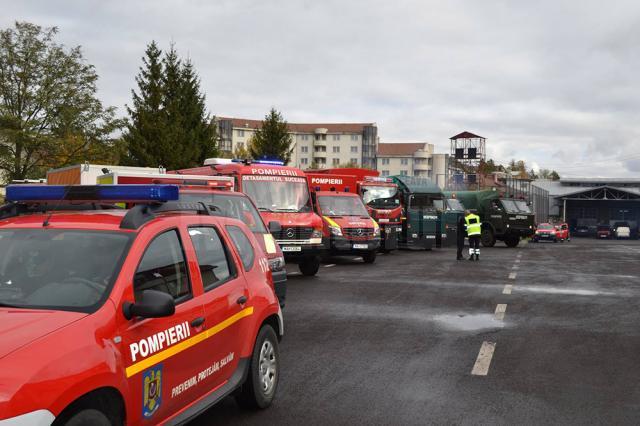 Cod roşu la ISU Suceava pentru intervenţia în cazul unui cutremur puternic