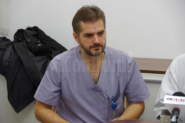 Dr. Valeriu Gavrilovici, șef sectie Chirurgie Generală