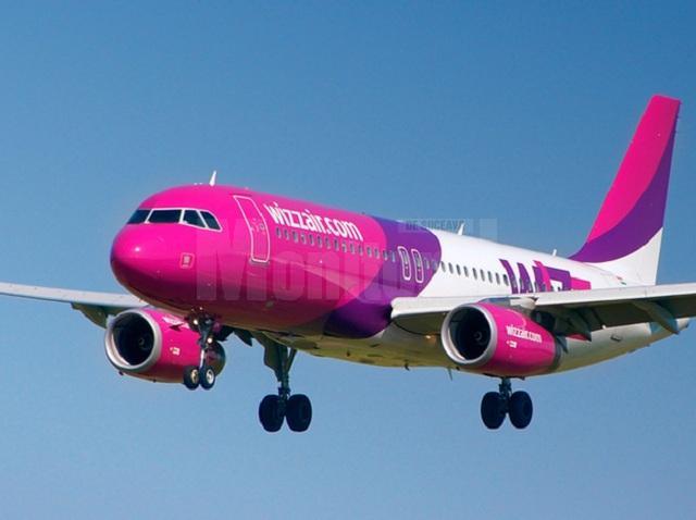 Wizz Air anunţă noi zboruri din Suceava către Roma, Bologna şi Veneţia - Treviso