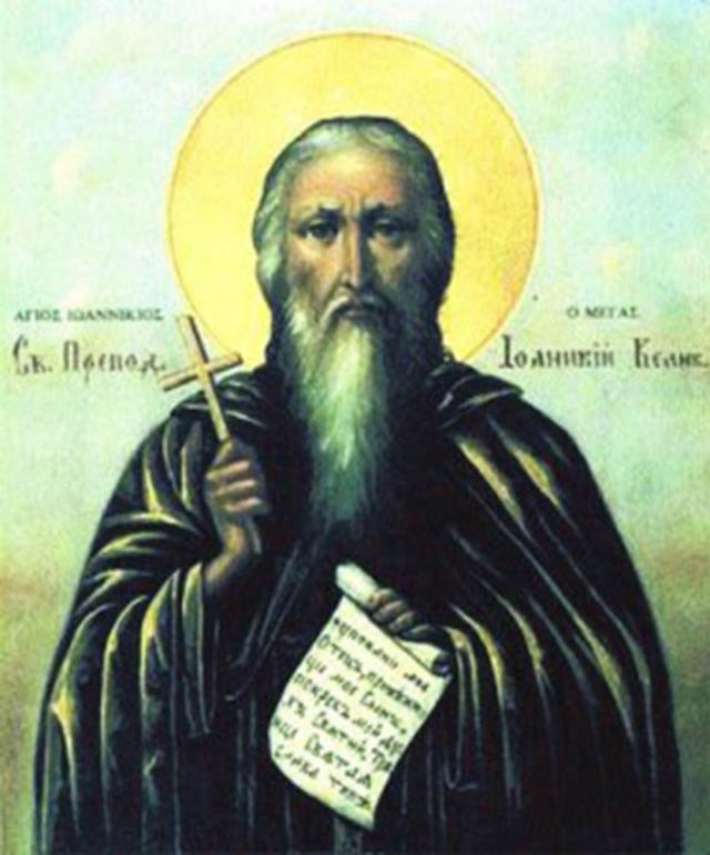 Sfântul Ioanichie cel Mare. Foto: crestin-ortodox.ro