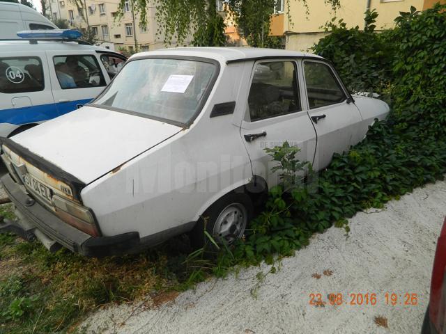 120 de maşini abandonate pe străzile Sucevei