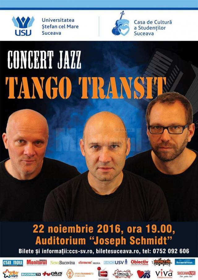 Concert de jazz cu trupa germană Tango Transit