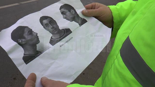 Poliţiştii au prezentat fotografia tânărului şi datele acestuia şoferilor identificaţi în trafic