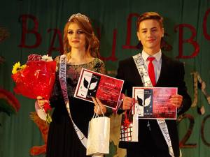 Titlurile de Miss și Mister Boboc au fost decernate elevilor Andra Ungureanu şi Alexandru Balan