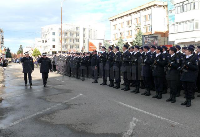 Elevii jandarmi, seria 2016-2018, au depus jurământul