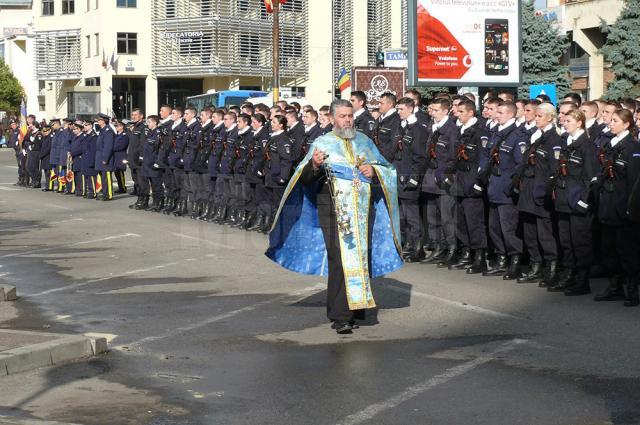 Elevii jandarmi, seria 2016-2018, au depus jurământul