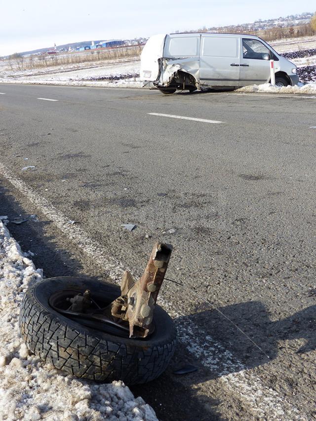 Un şofer neatent a produs un accident rutier cu răniţi şi trei maşini implicate, la Ilişeşti
