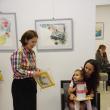 Artista plastică Ana-Maria Ovadiuc a lansat cartea pentru copii „Trei pisici şi un ghem pătrat”