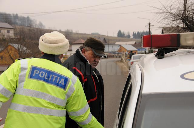 Şoferul care a produs accidentul a fost transportat la spital, pentru a i se recolta probe de sânge