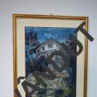 „Vila prinţului Nicolae” (60x44), pastel, înrămat, autor Niculai Moroşan, preţ 100 de euro