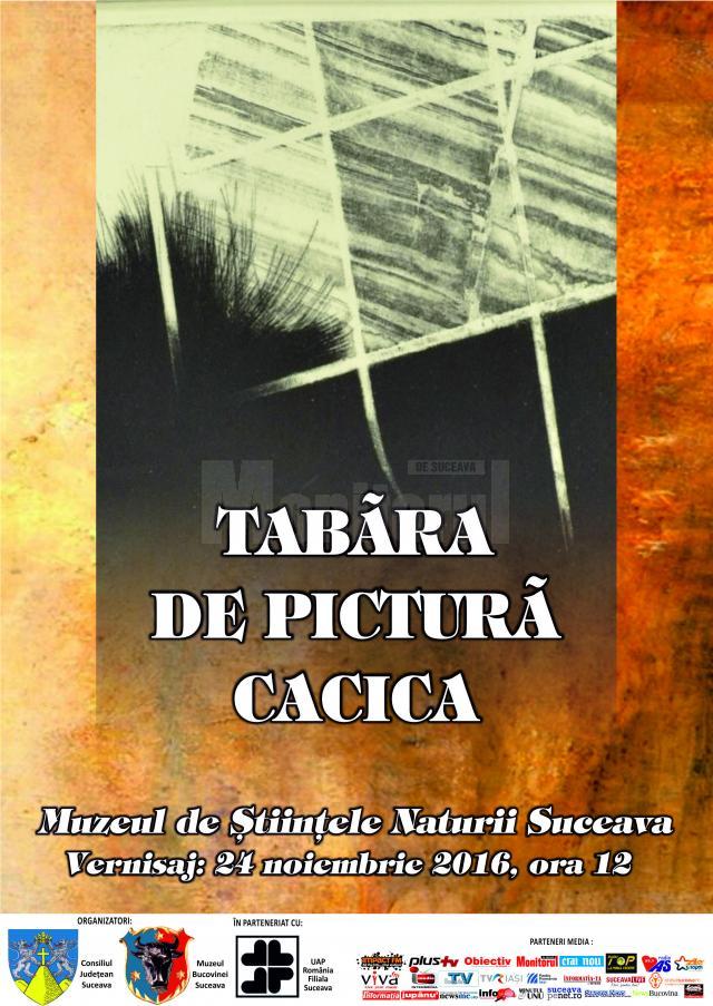 Expoziția Taberei de pictură de la Cacica