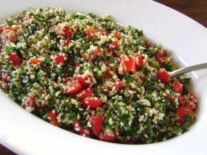Salată libaneză cu pătrunjel (de post)