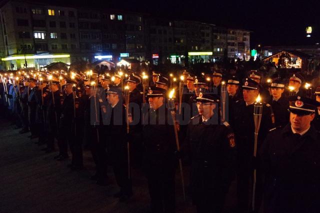 Retragerea cu torţe